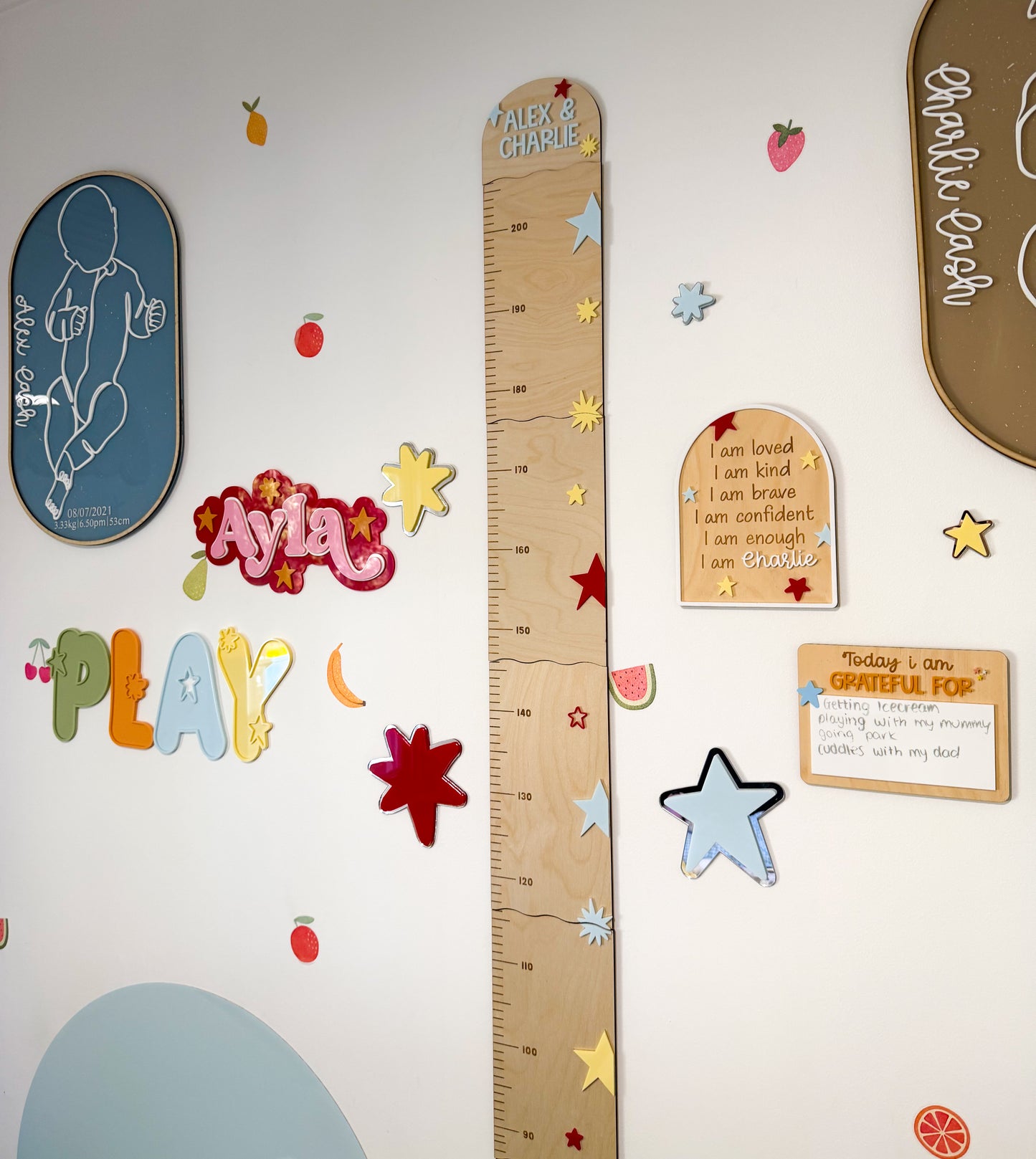 Starburst Height Chart