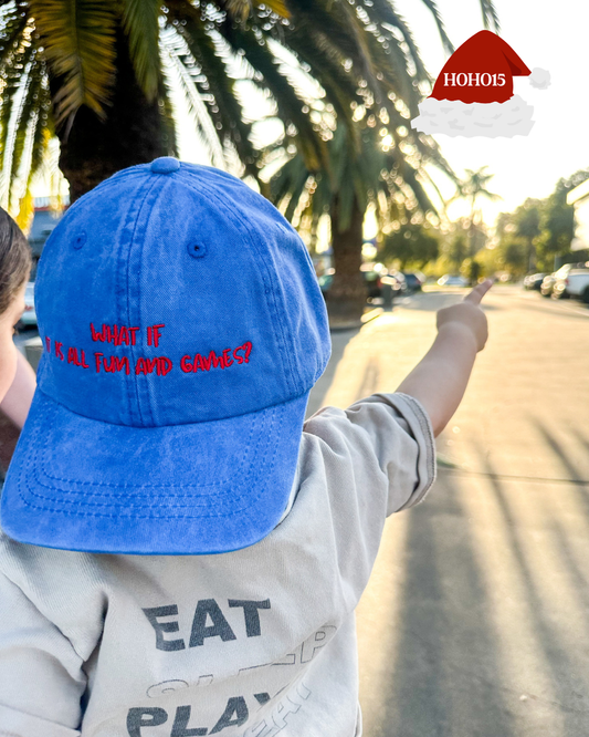 Kid's 'Fun and games' Cap