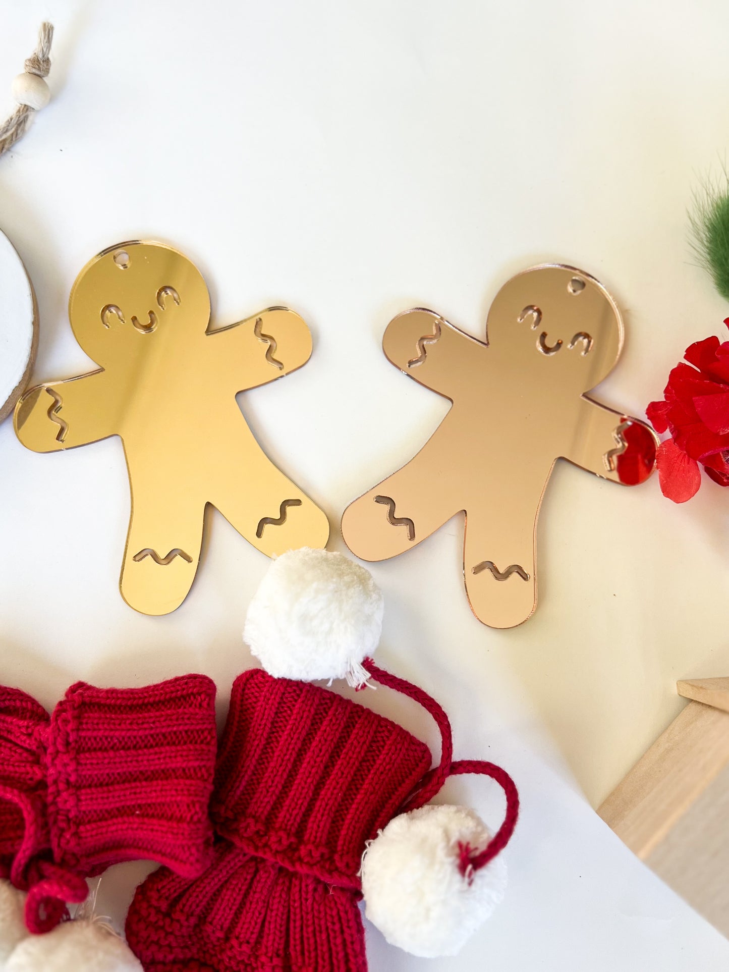 Personalised Gingerbread baubles
