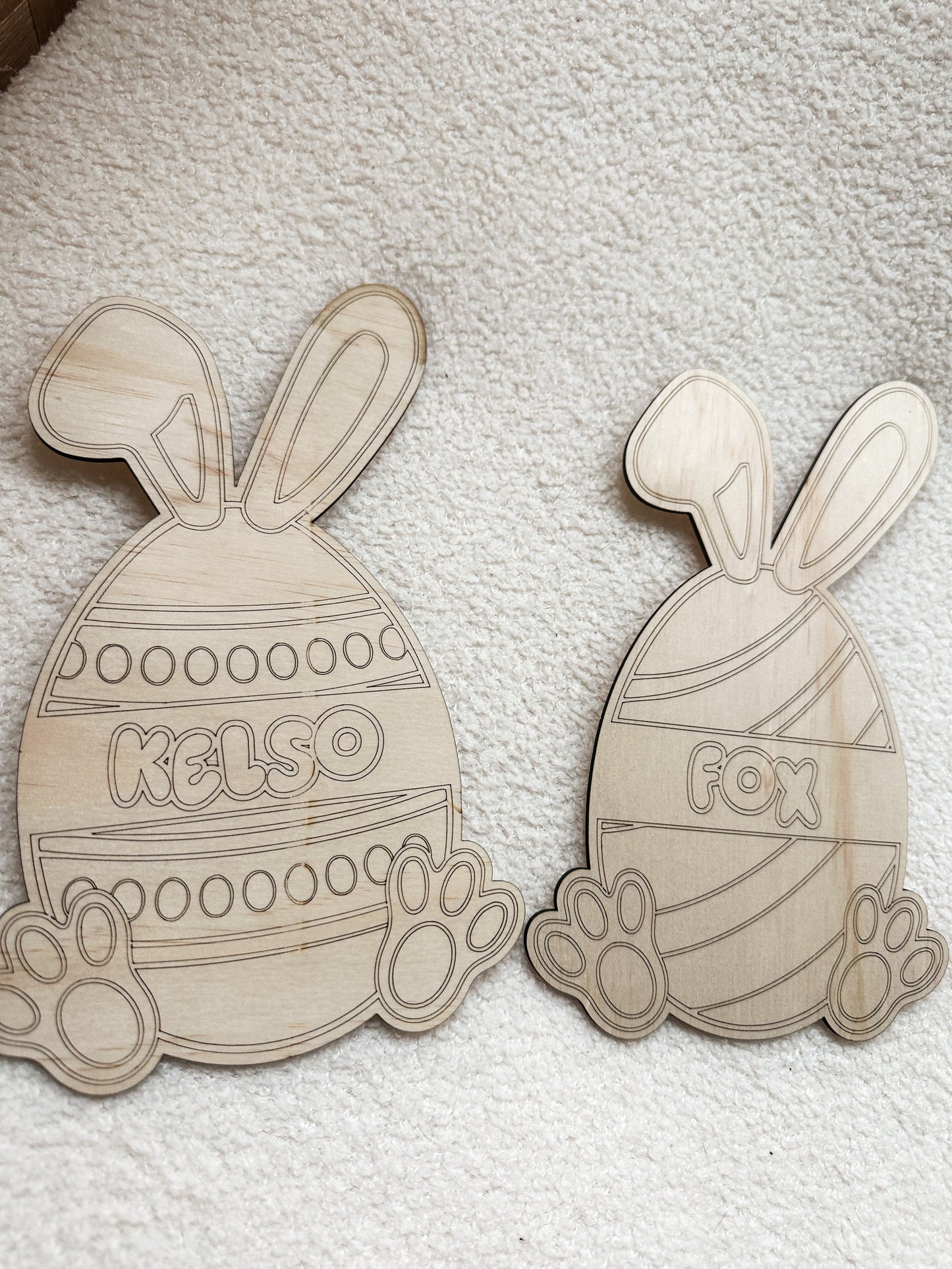 PYO Personalised easter bunny
