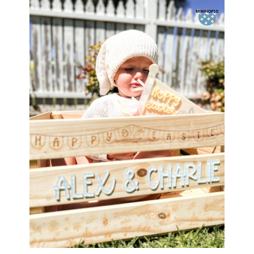 Personalised Easter crate | Family size