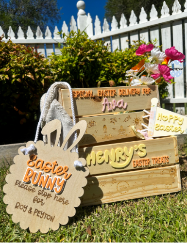 Personalised Easter crate | Standard size
