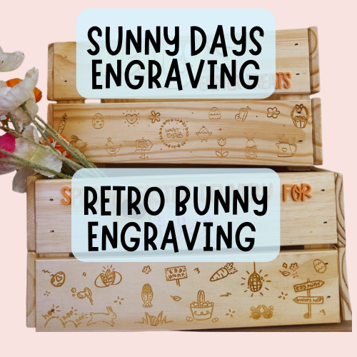Personalised Easter crate | Standard size
