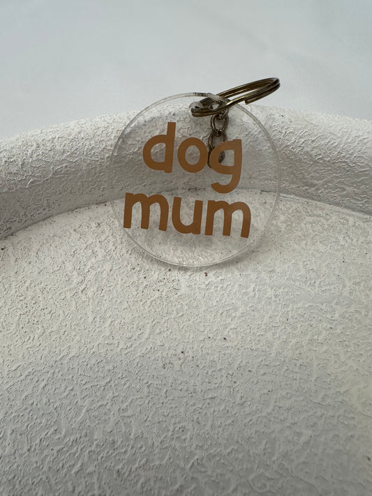 Acrylic keychain