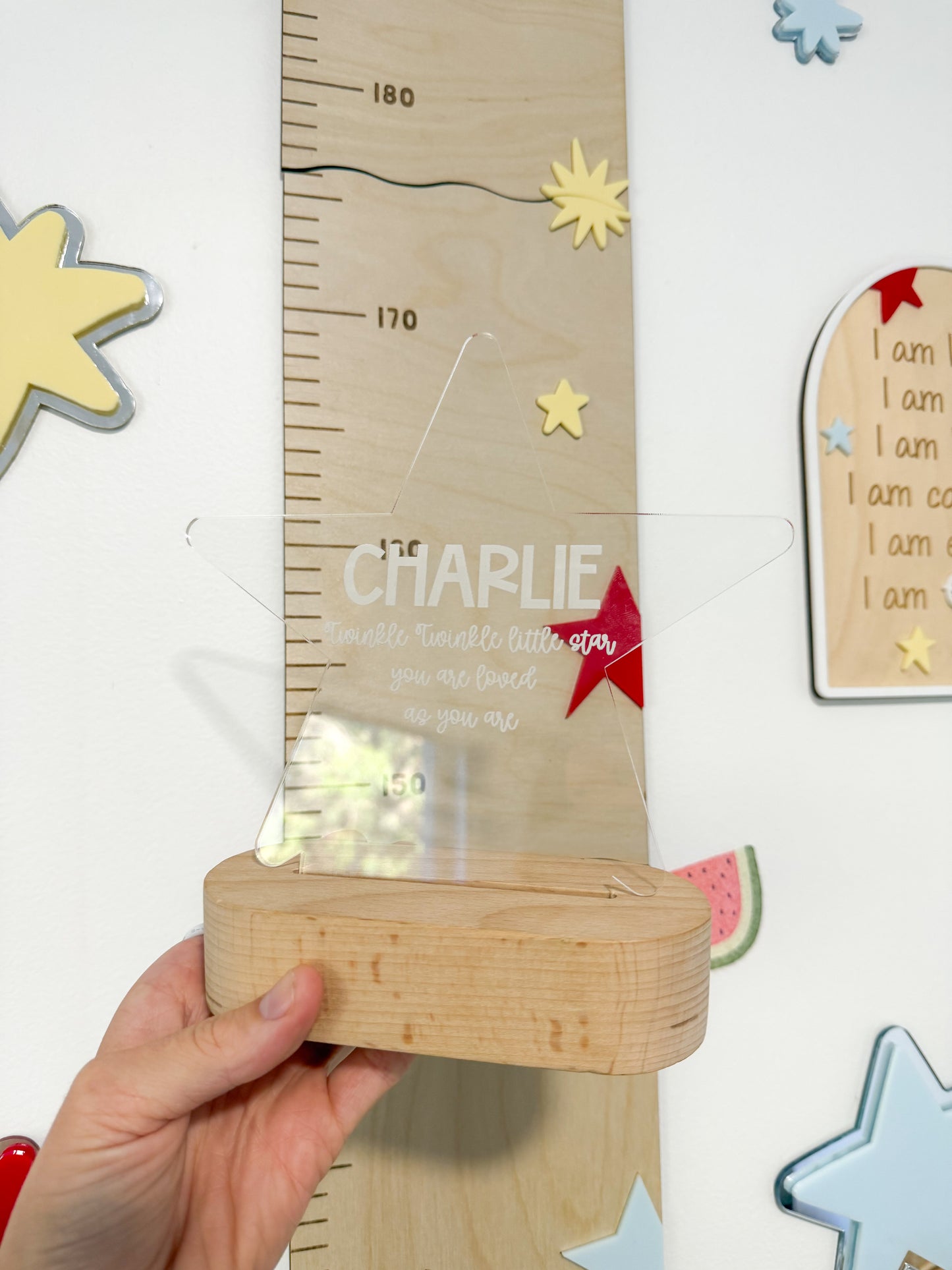 Personalised Starburst Night Light