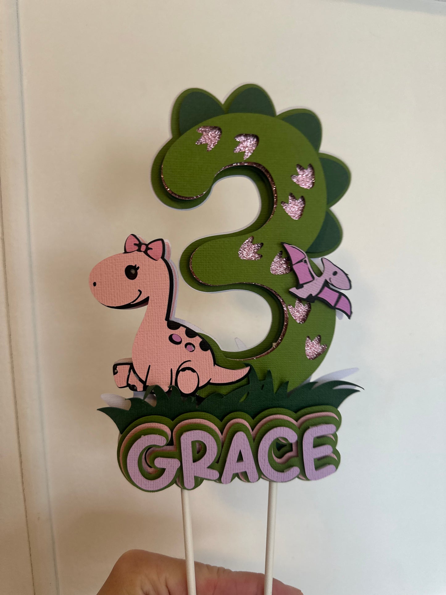 CUSTOM LARGE CAKE TOPPER