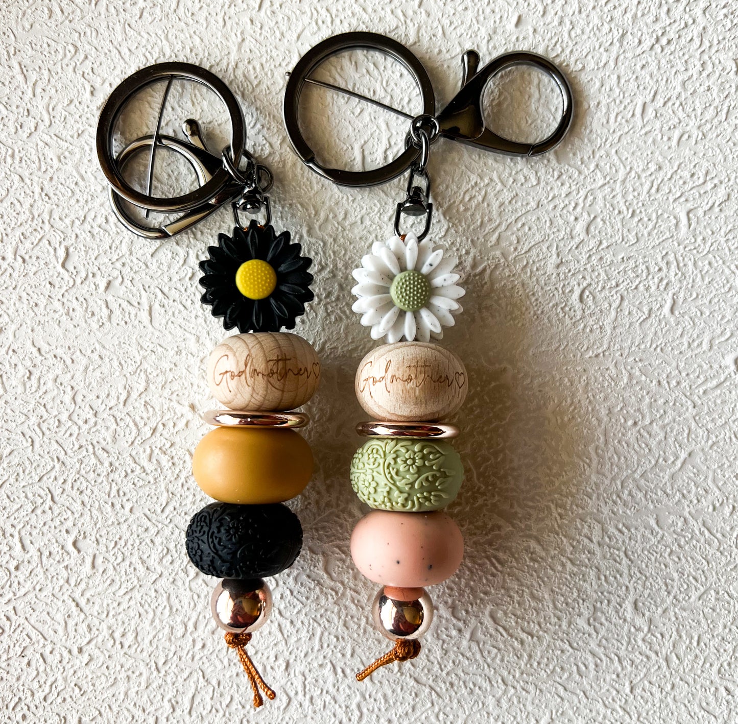 Godmother Daisy Keychain