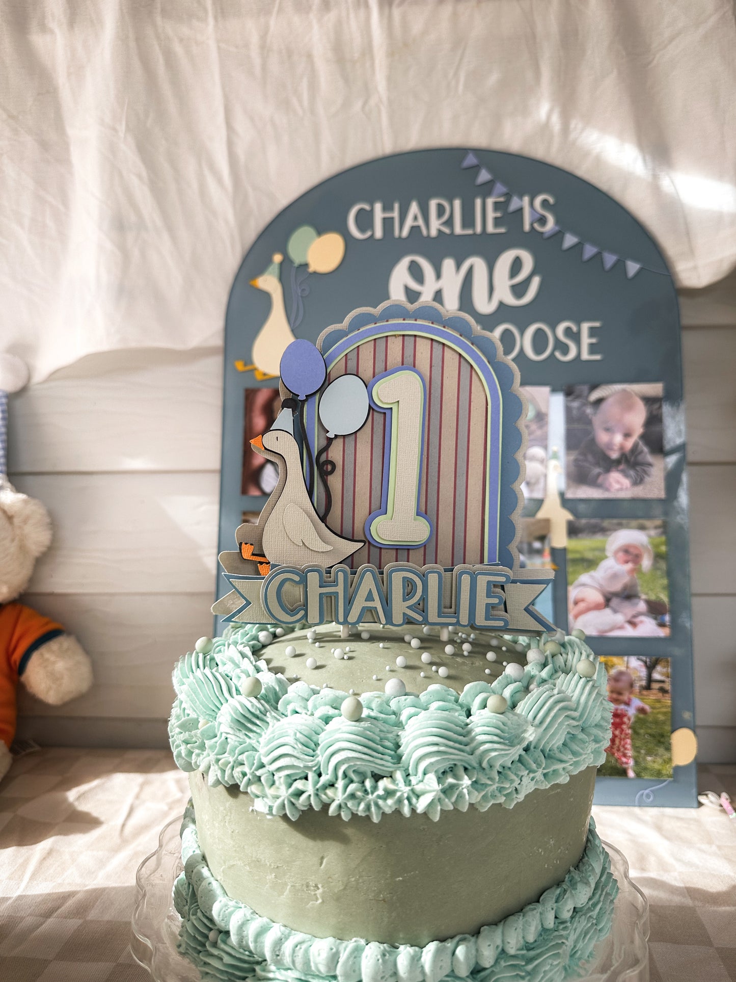 CUSTOM LARGE CAKE TOPPER