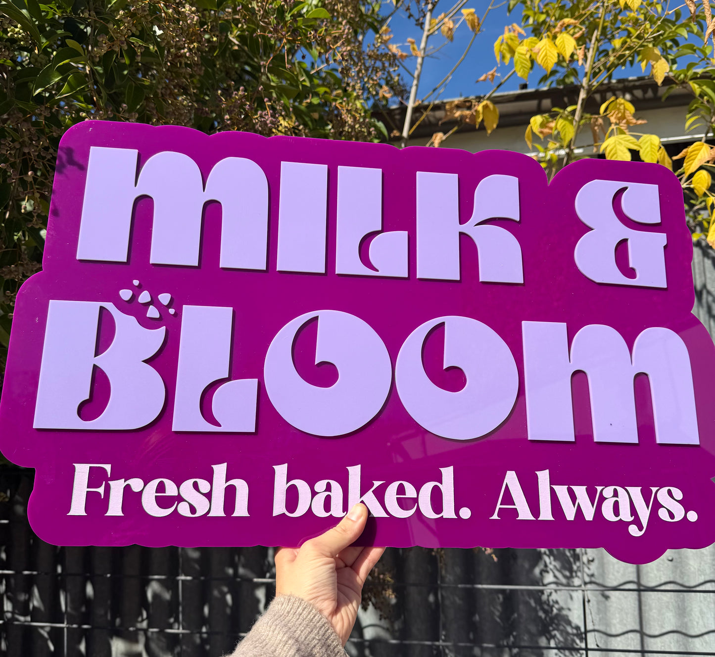 Double Layer Business Signage