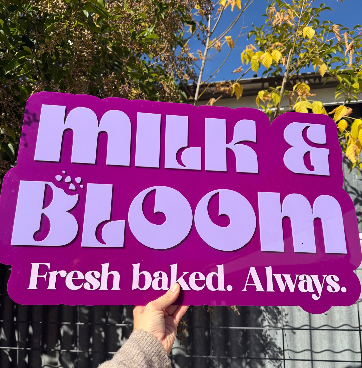Double Layer Business Signage