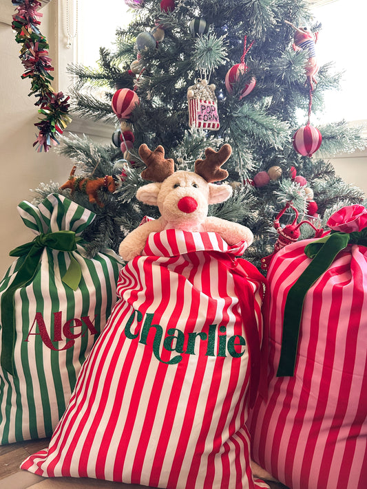 Personalised Christmas Santa sack's