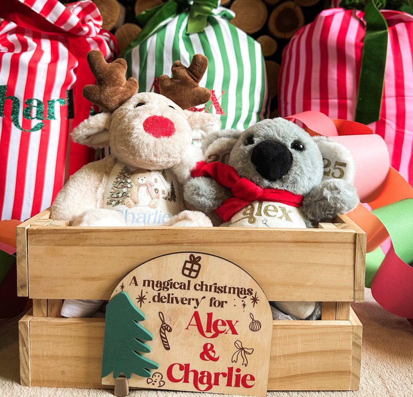 Personalised Crate Fronts