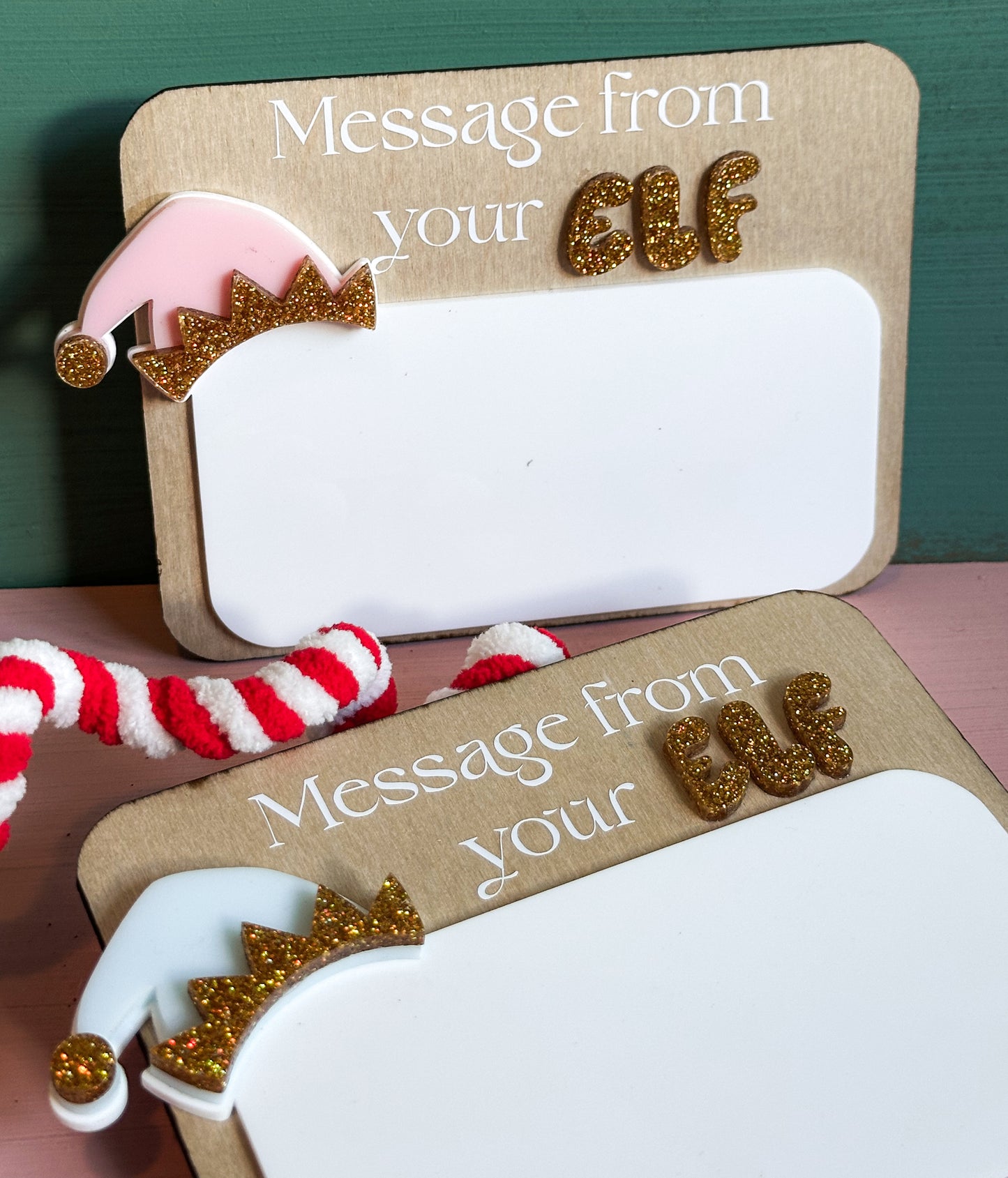 Elf message whiteboard