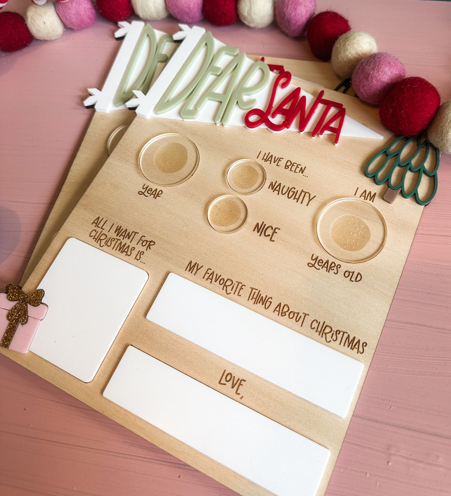 Dear Santa Board