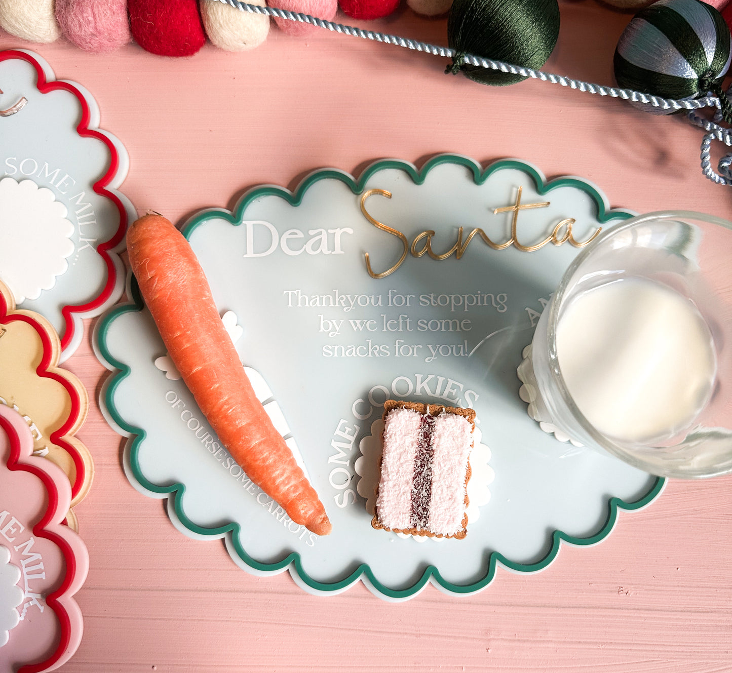 Santa Snack Tray