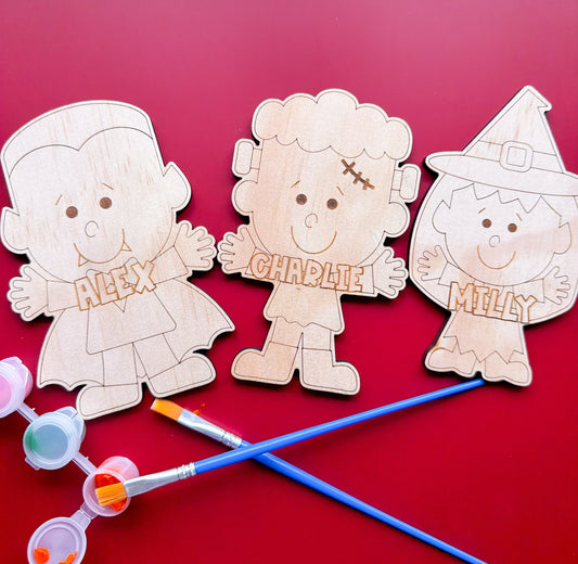 Personalised Halloween Paint Kit