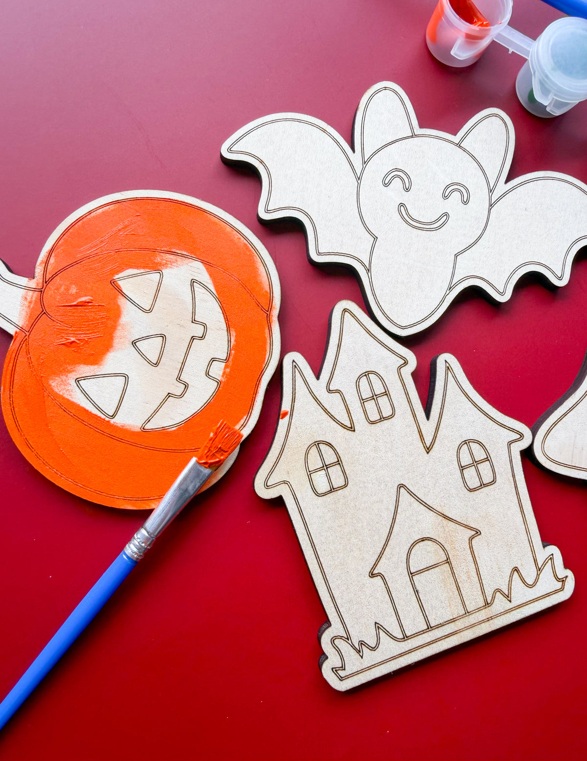 Halloween Paint-Your-Own Kit – Set of 4