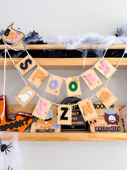 Spooky SZN Halloween Banner