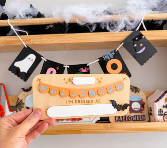 Reusable Halloween Costume Photo Board