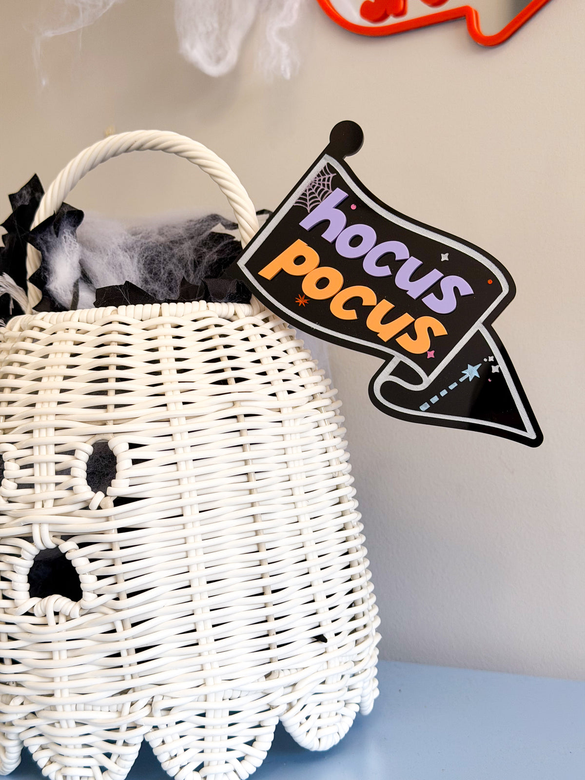 Mini Hocus Pocus Acrylic Flag