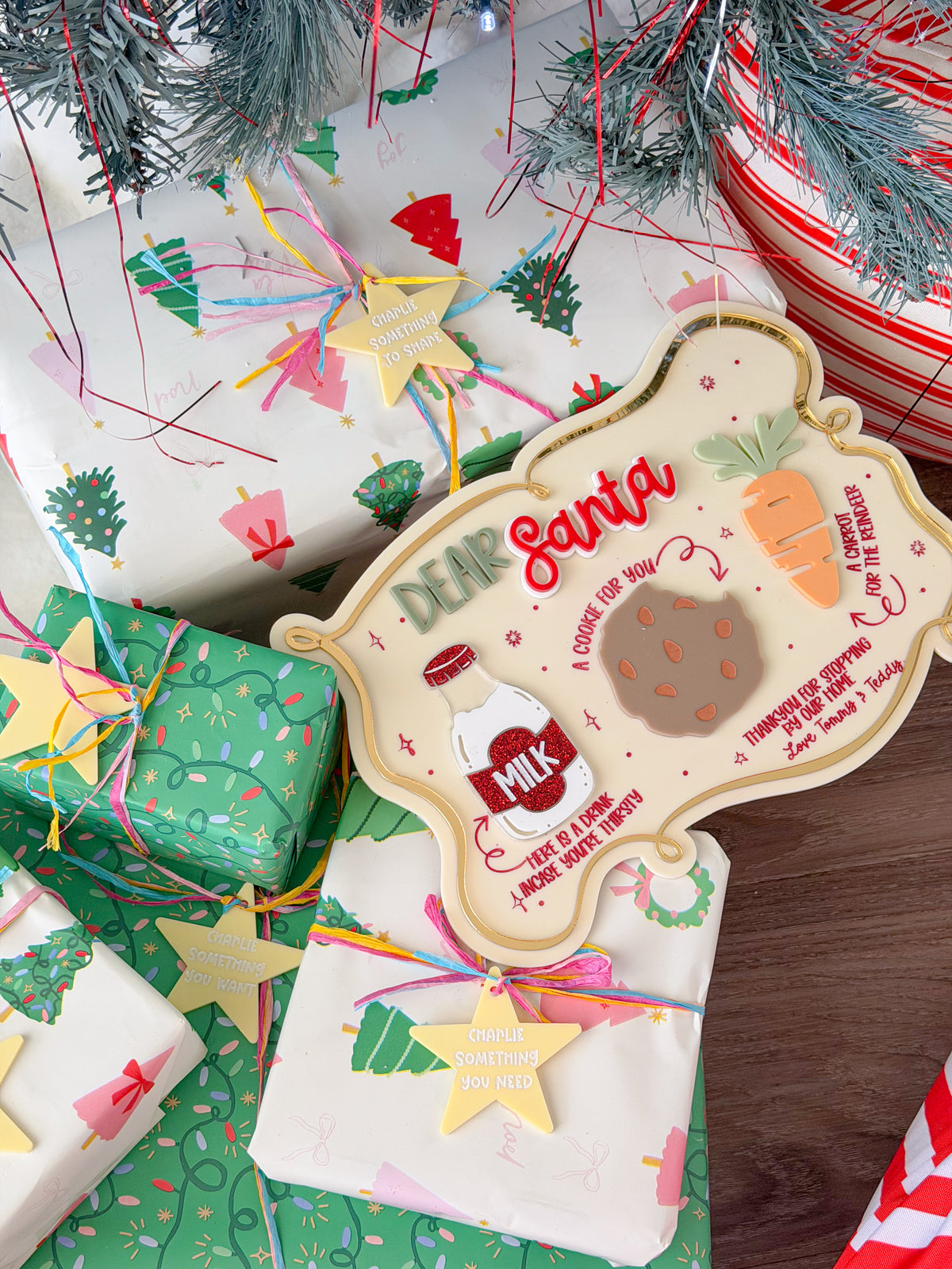 Santa’s Midnight Snack Board