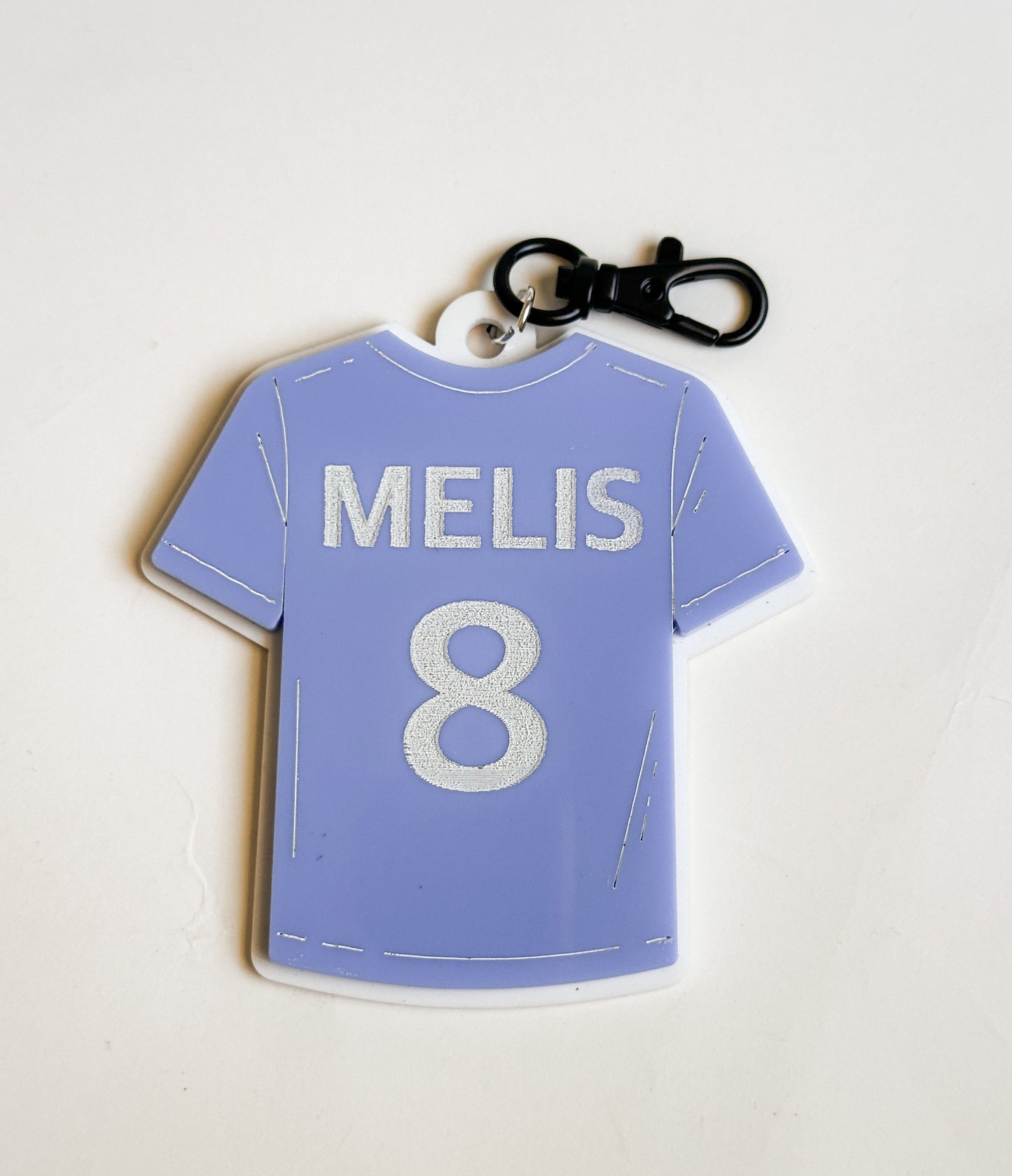 Personalised Sports Jersey tag