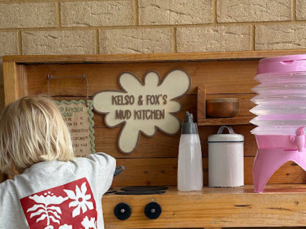 Mud Kitchen Sign