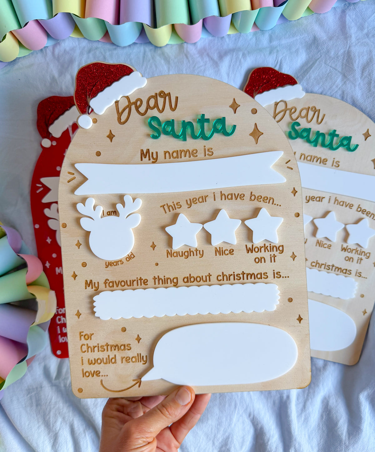 The Dear Santa Snapshot Board
