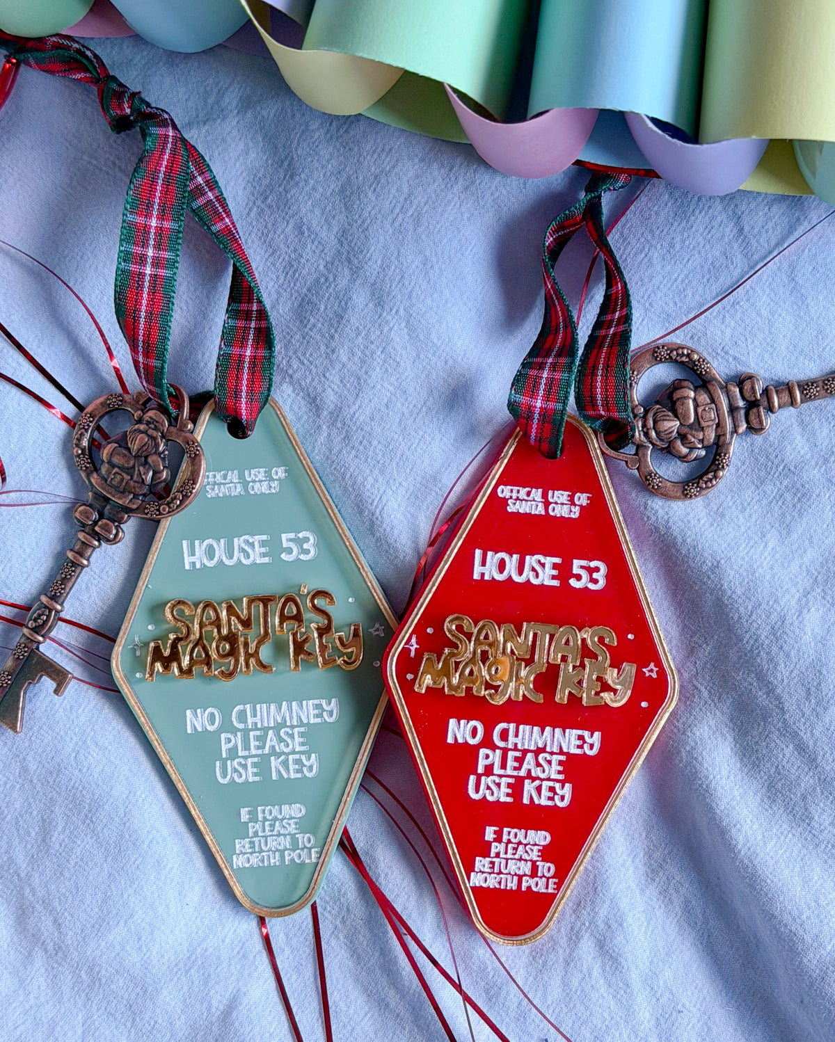 Santa’s VIP House Key – Personalised Christmas Keepsake