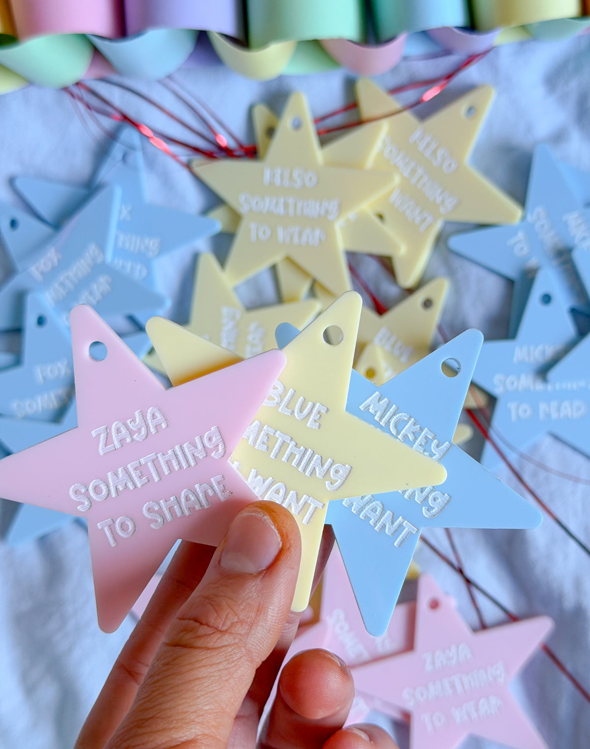 Mindful gifting tags