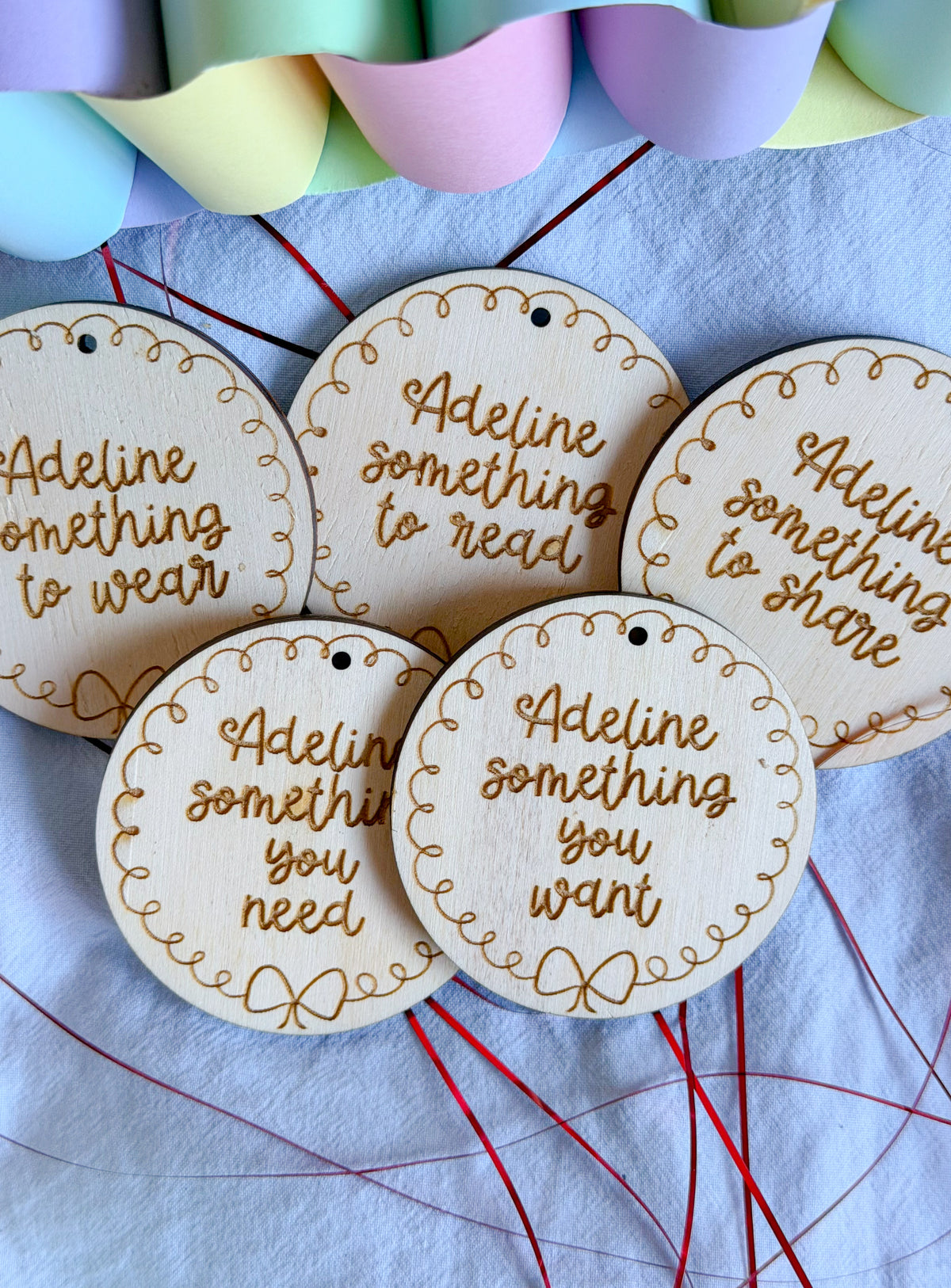 Mindful gifting tags