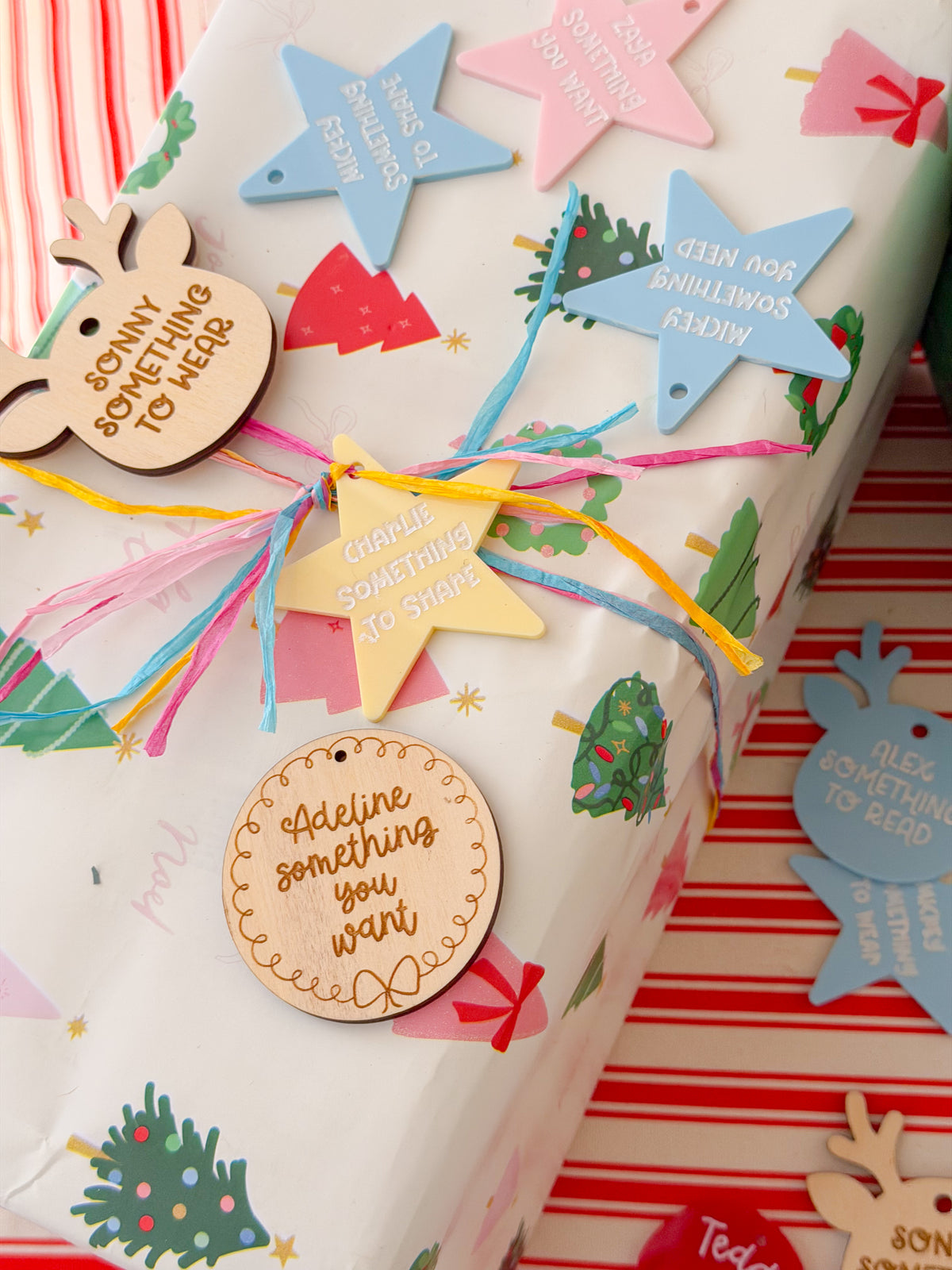 Mindful gifting tags