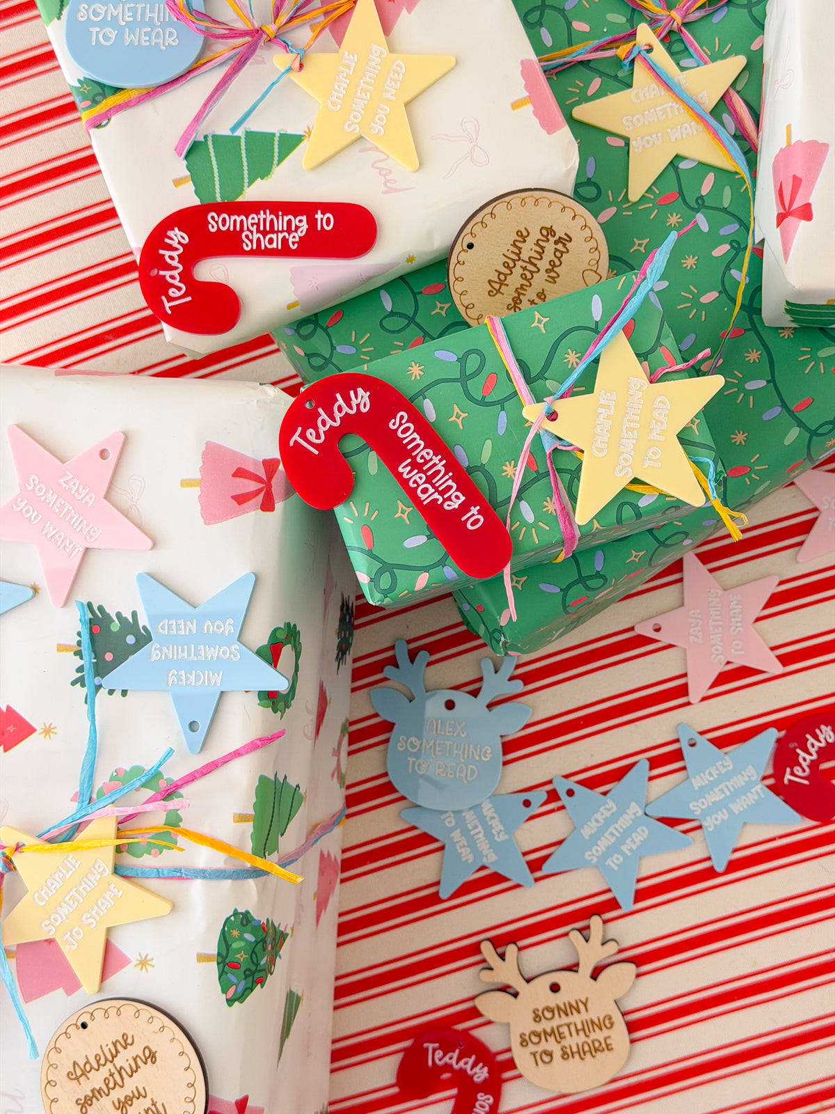 Mindful gifting tags