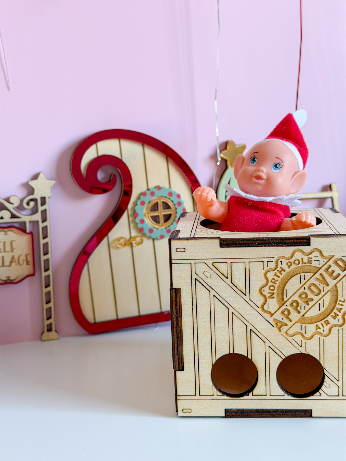 The North Pole Express Elf Crate