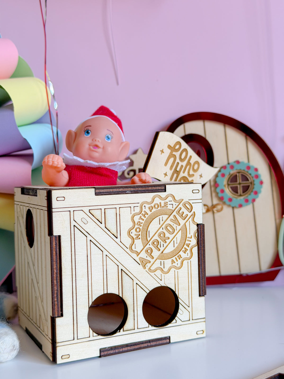 The North Pole Express Elf Crate