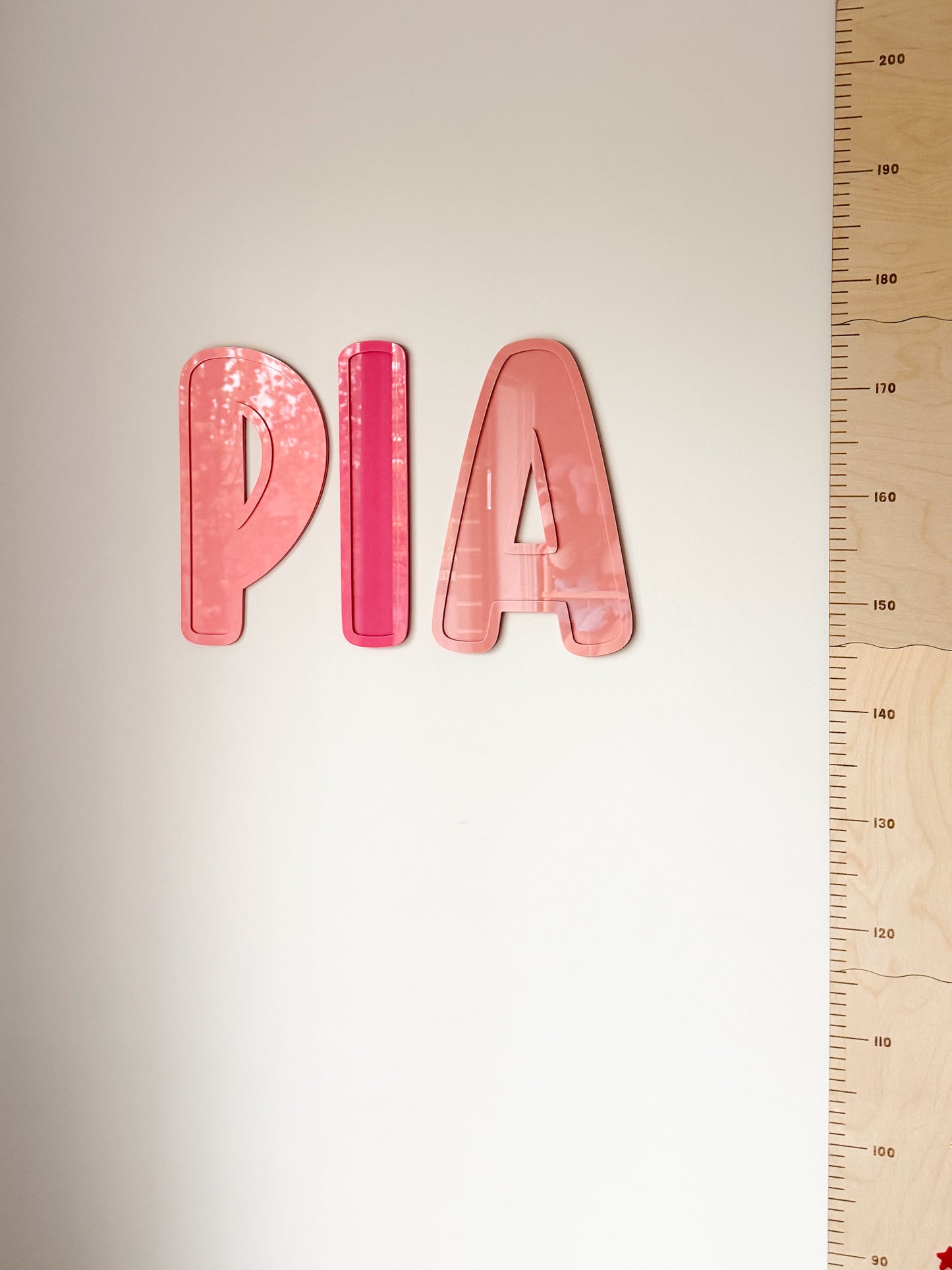 3D VINTAGE ACRYLIC BUBBLE LETTERS