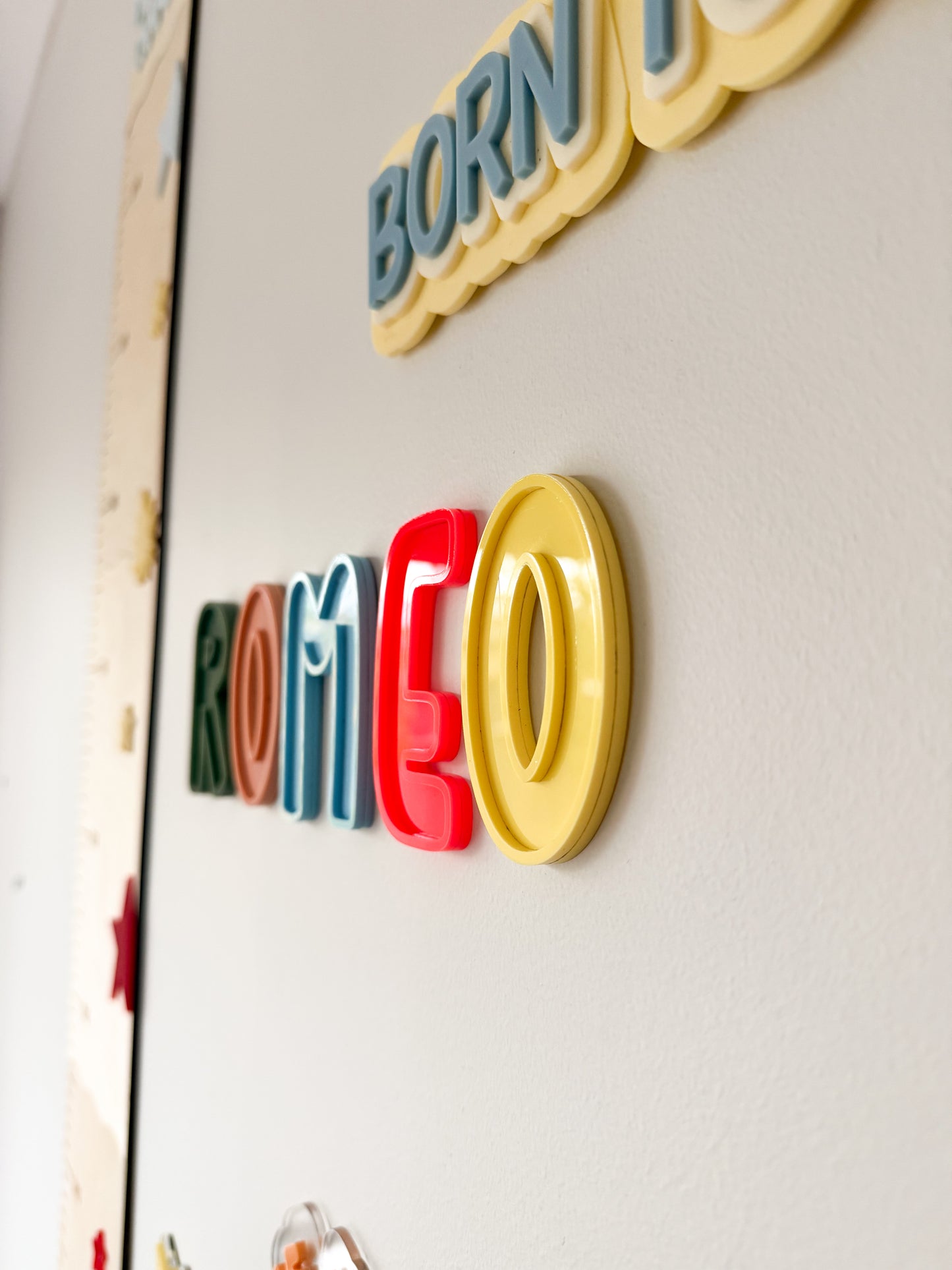 3D VINTAGE ACRYLIC BUBBLE LETTERS