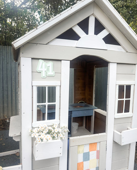 Cubby house numbers