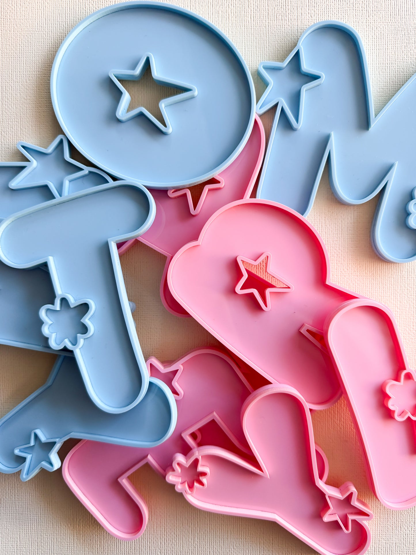 Kids "PLAY" Starburst Letters - Individual Letter