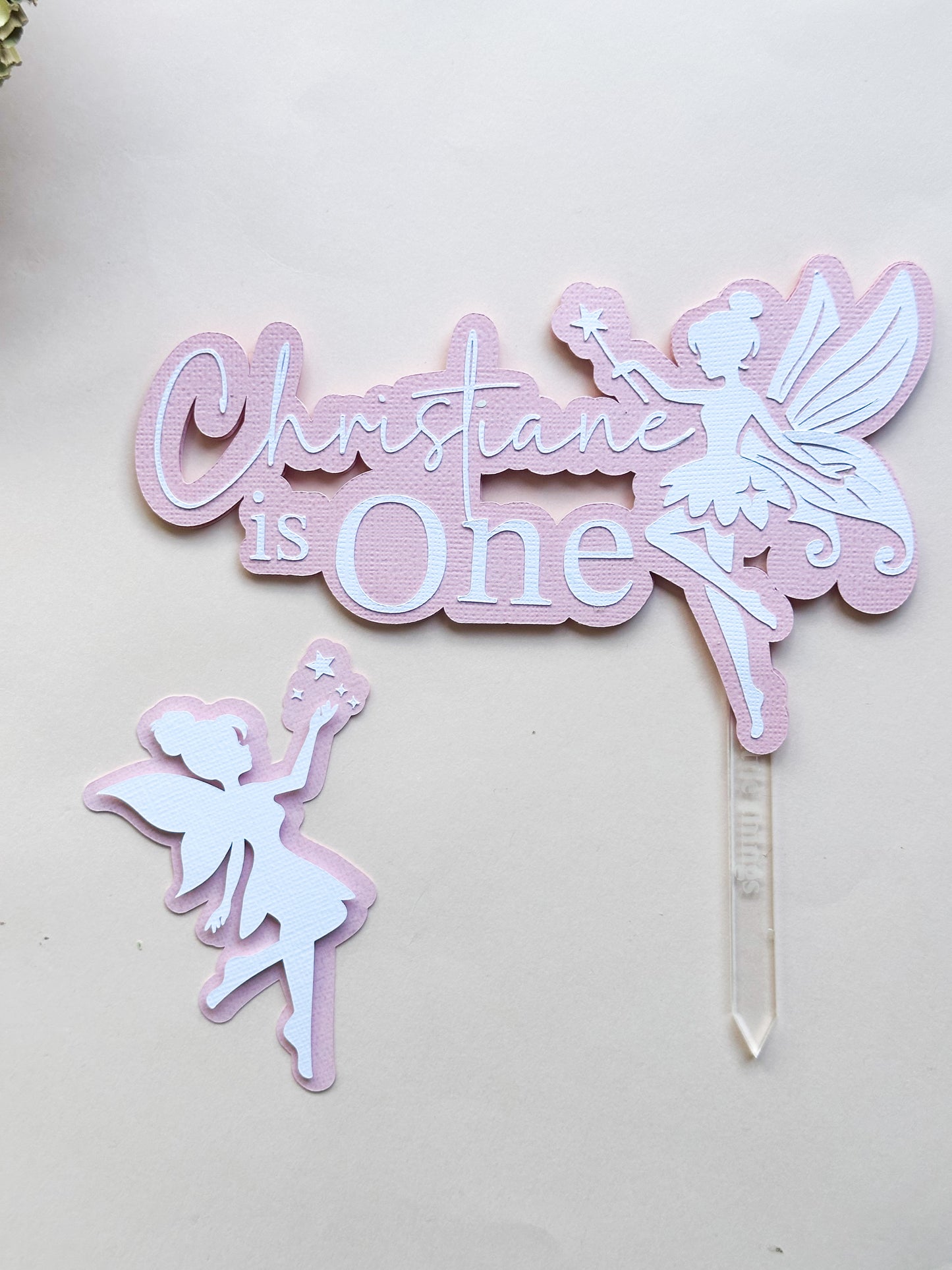 SMALL CUSTOM CAKE TOPPER