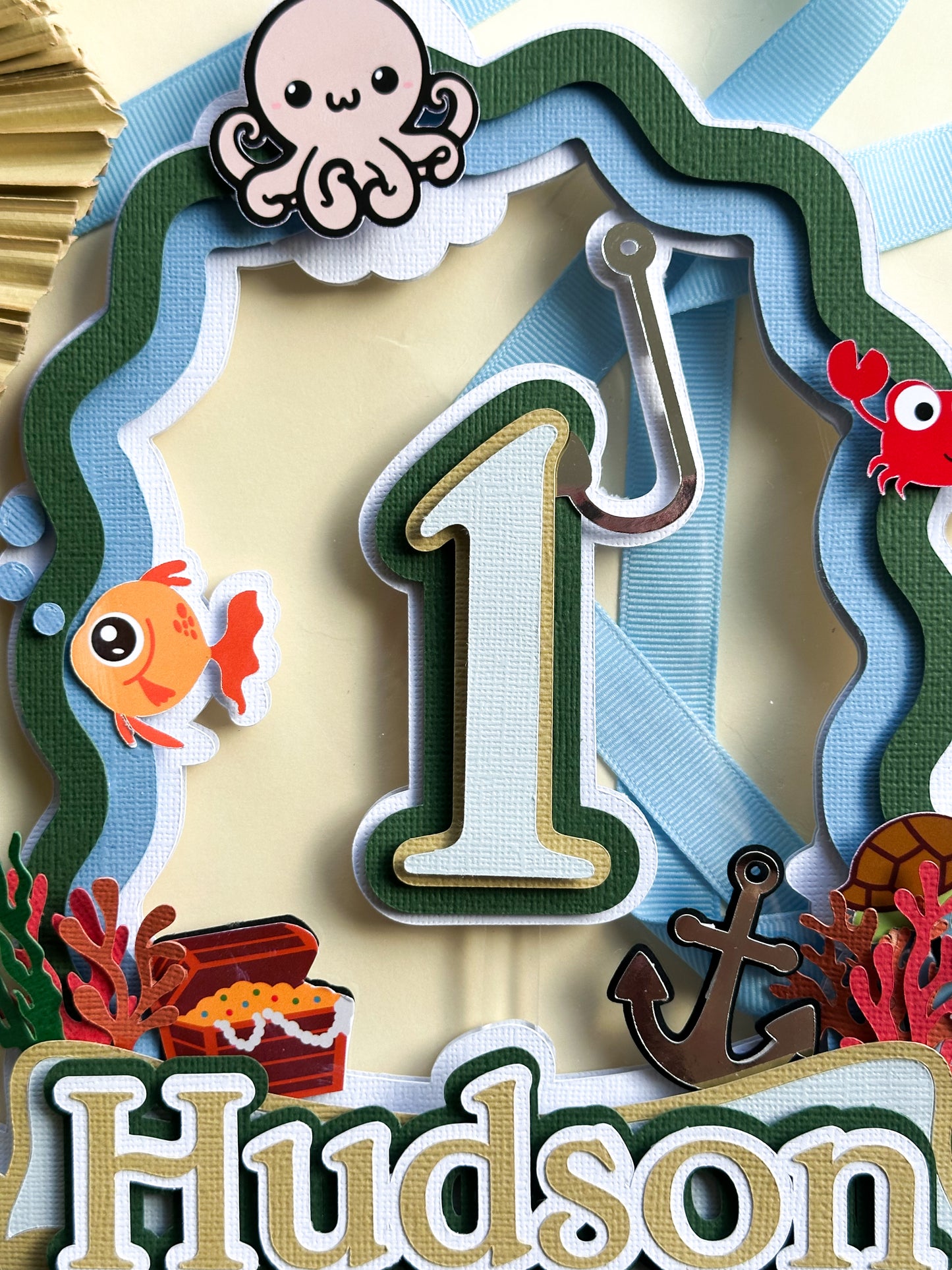 CUSTOM LARGE CAKE TOPPER