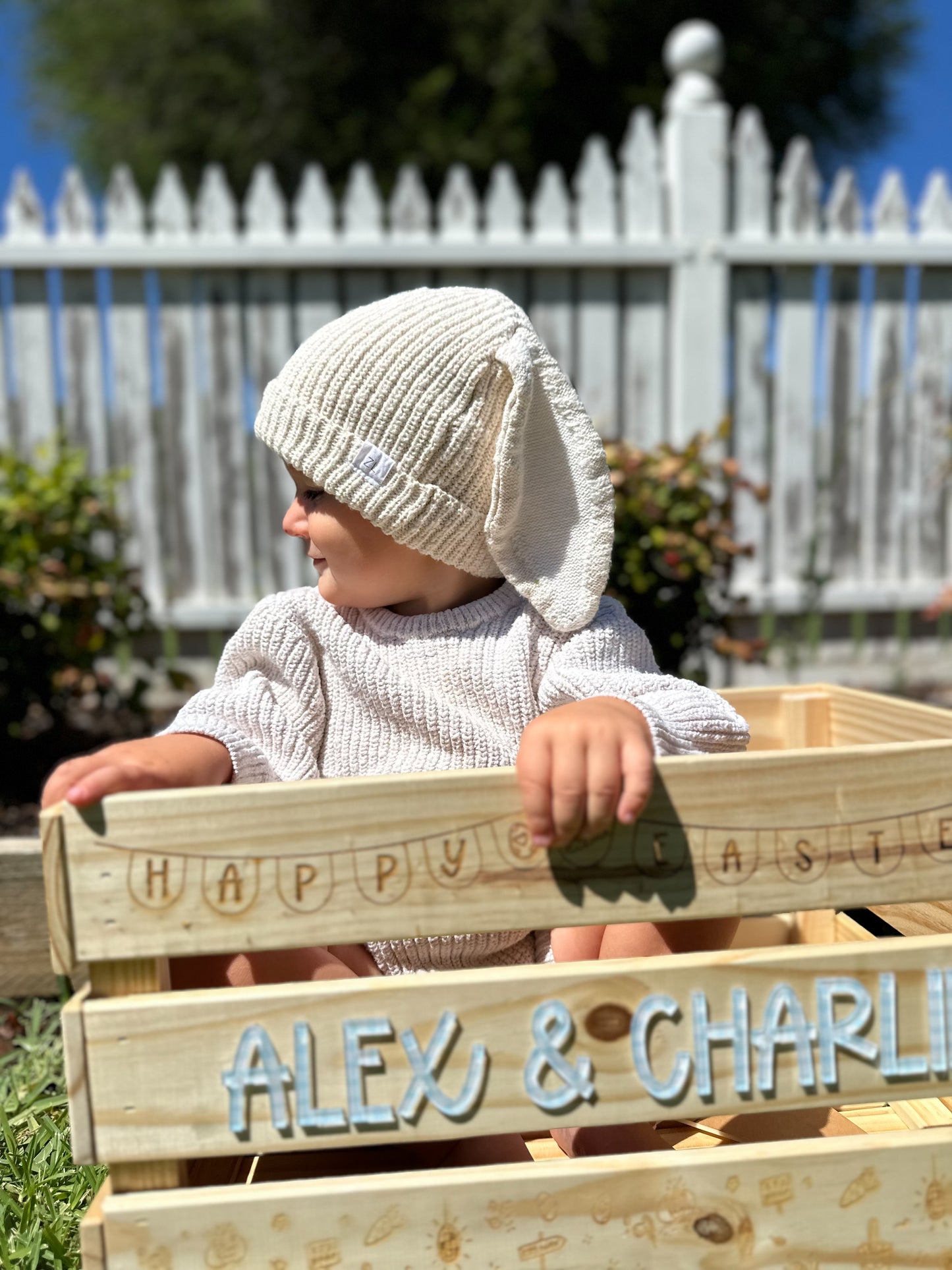 Personalised Easter crate | Family size