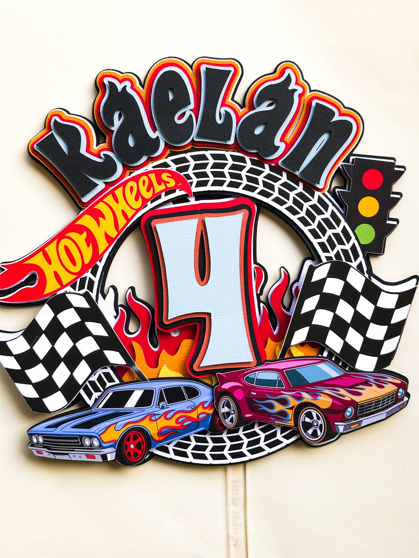 CUSTOM LARGE CAKE TOPPER