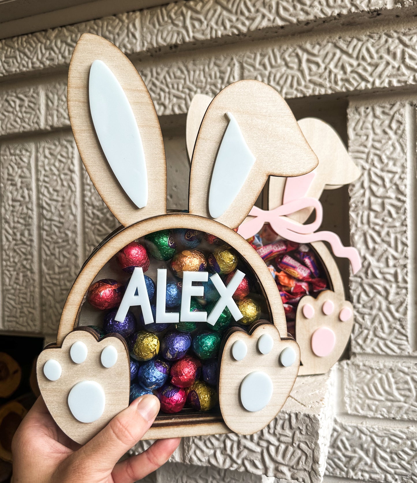 Easter egg drop box