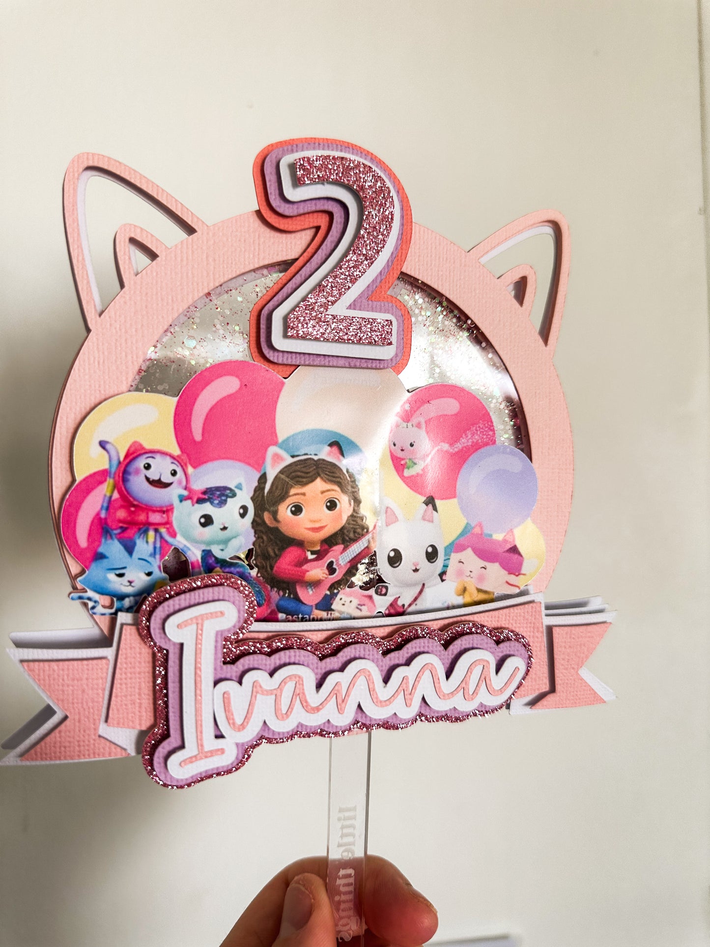 CUSTOM LARGE CAKE TOPPER