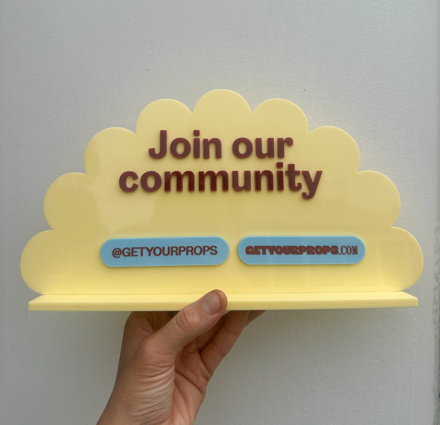 Social Media Counter Stand