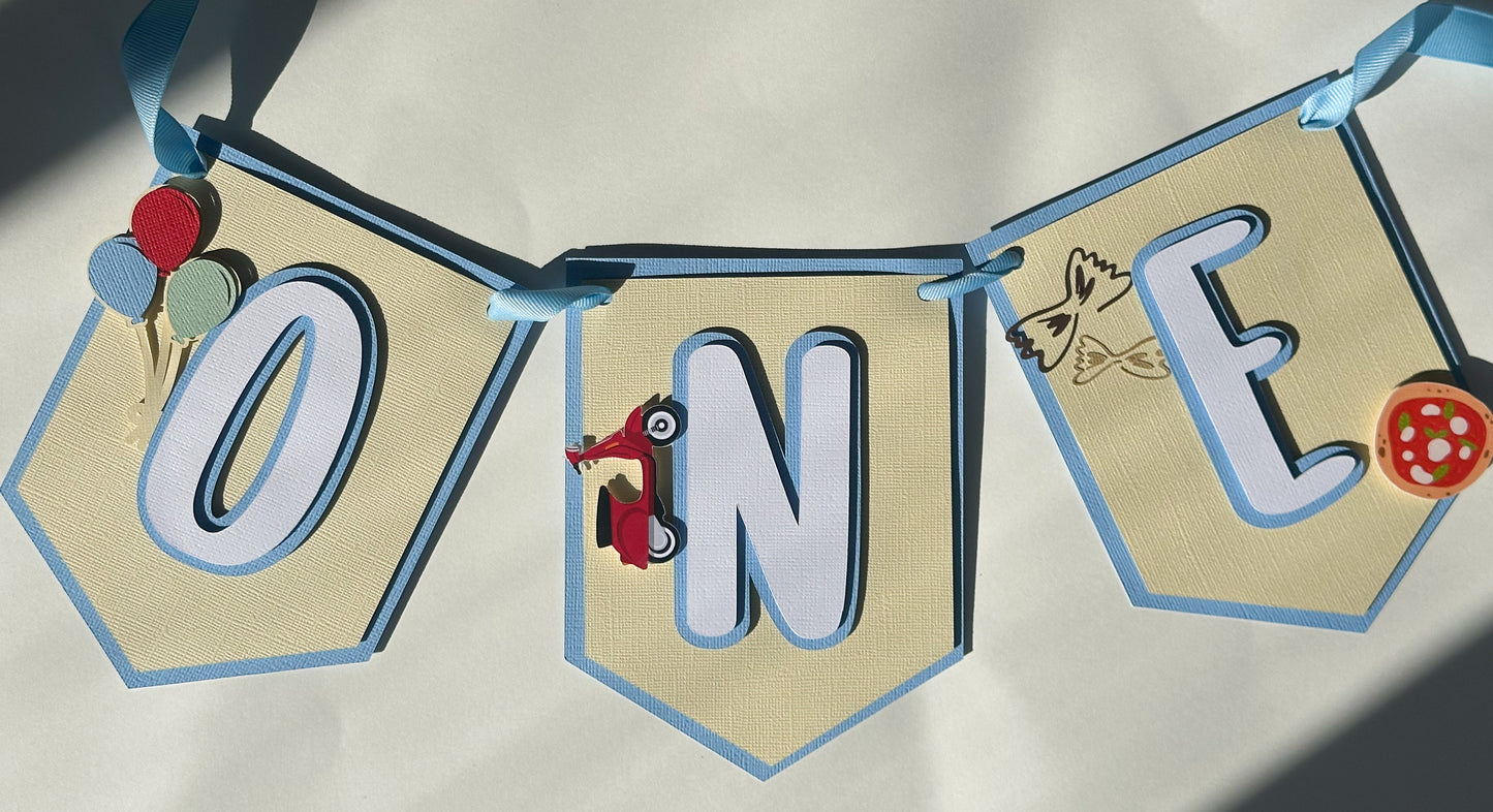 CUSTOM THEME BIRTHDAY BANNER