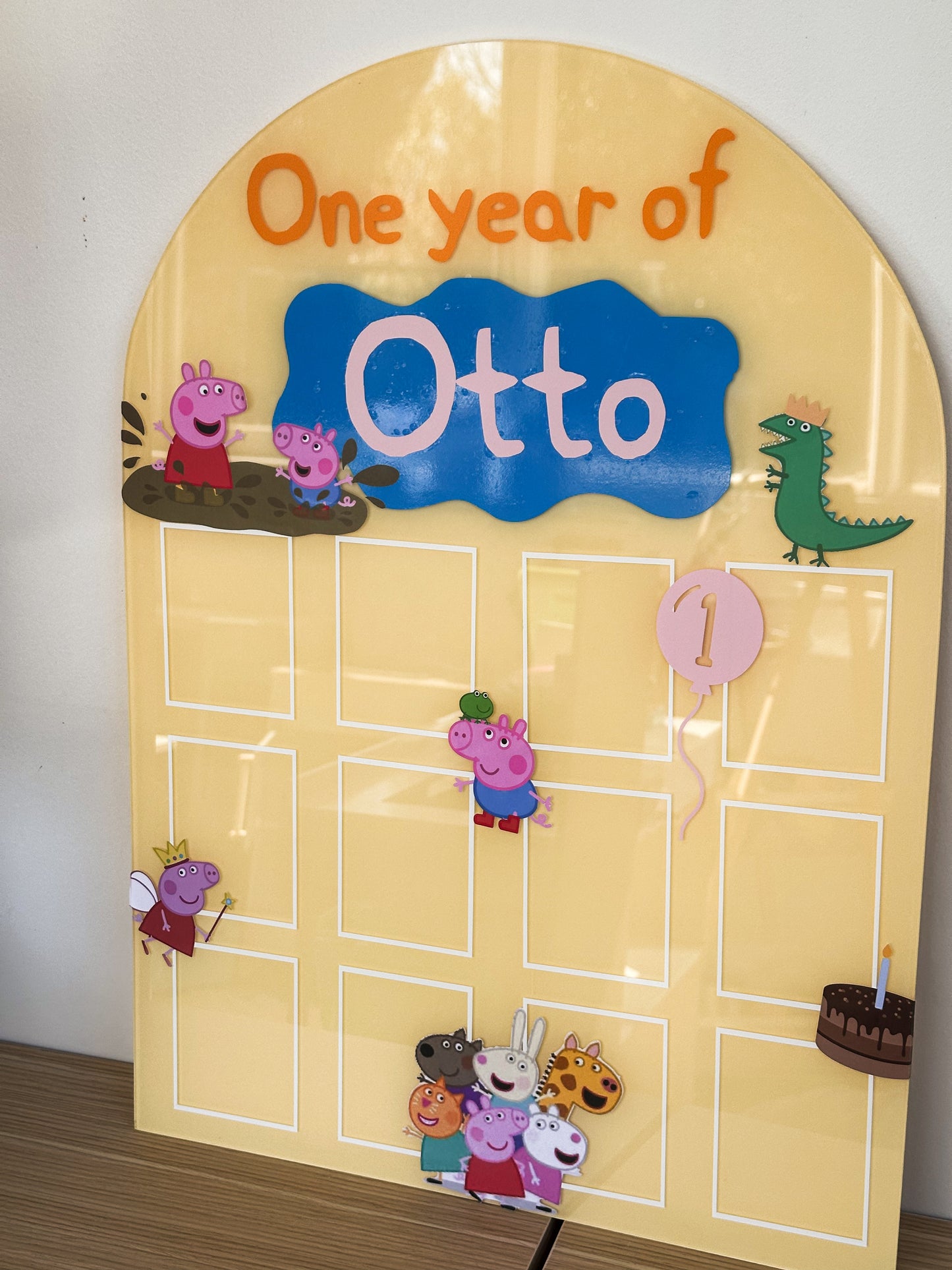 CUSTOM BIRTHDAY BOARD