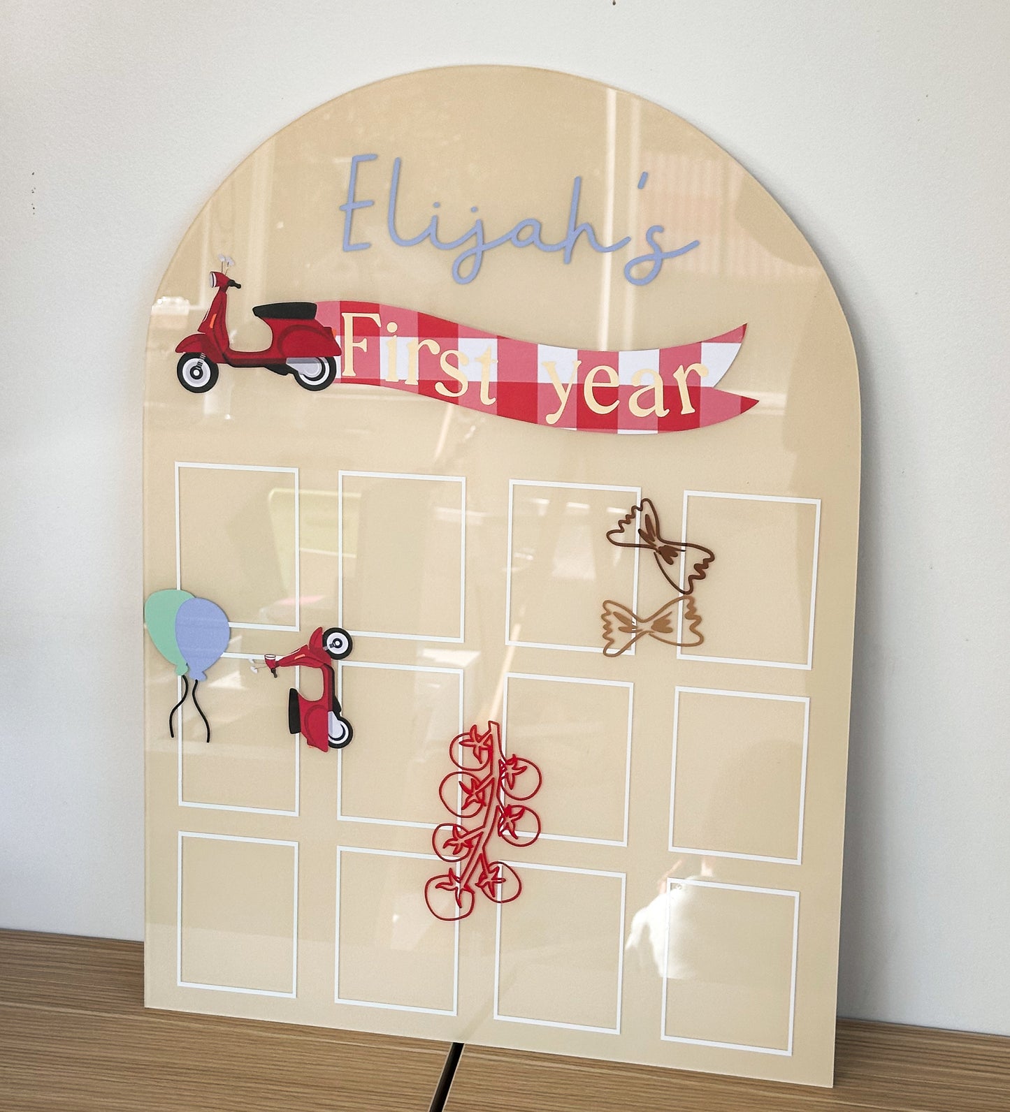 CUSTOM BIRTHDAY BOARD