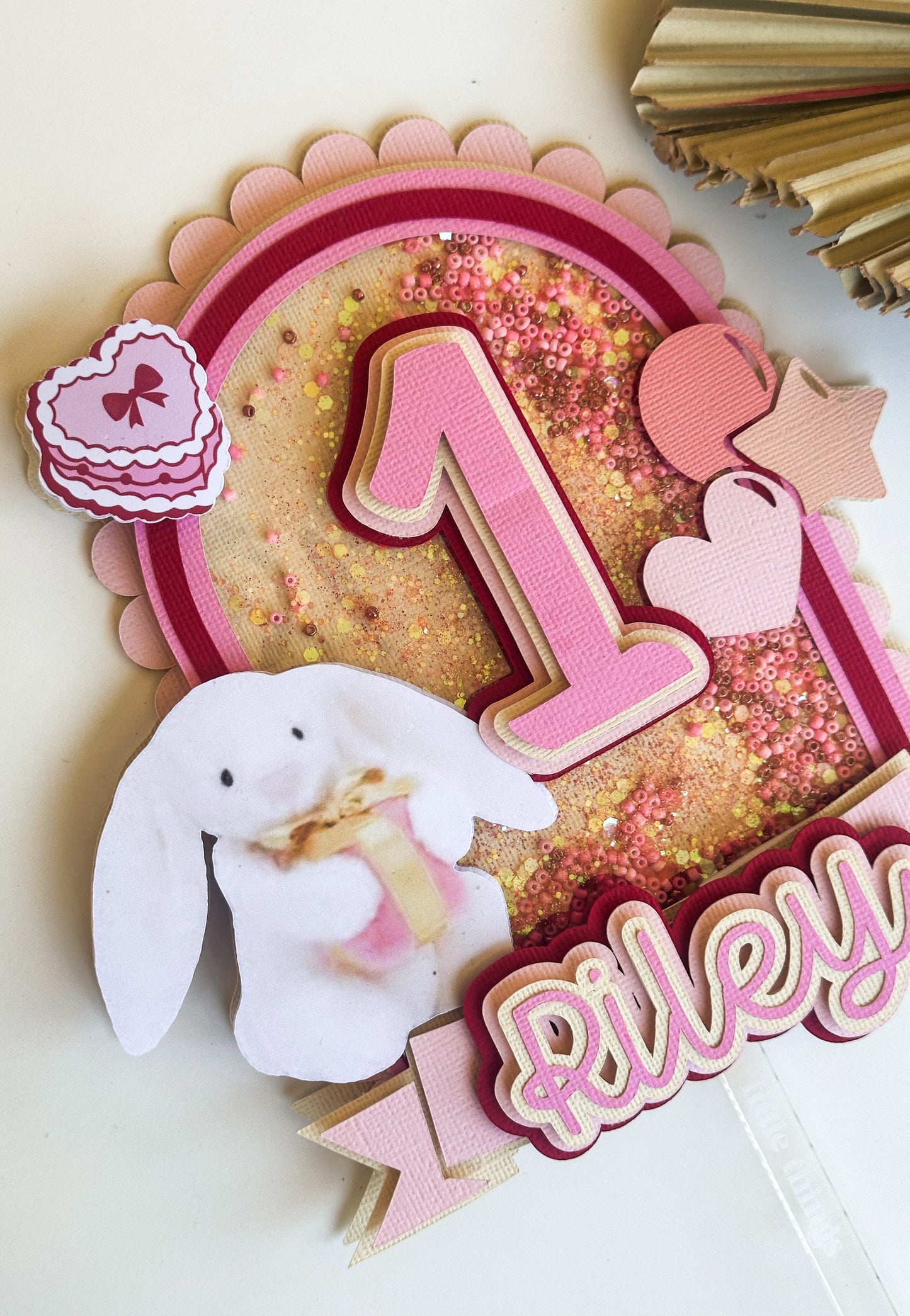 CUSTOM LARGE CAKE TOPPER